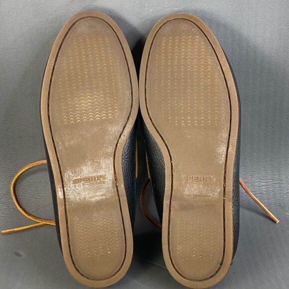 Sperry Top Sider Black Leather Chukka Boot shoes Men’s Size 11 - Picture 7 of 8